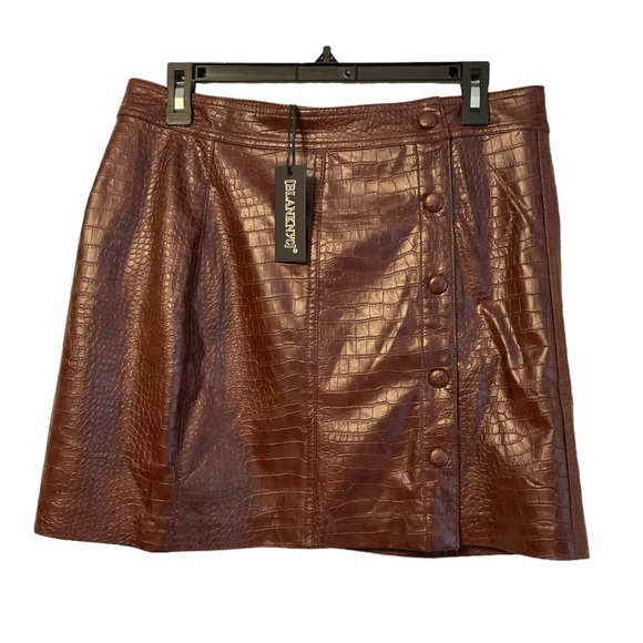 Blank NYC Croc Skirt - Picture 3 of 7